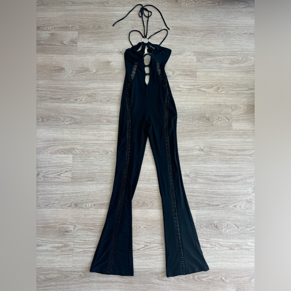 Outcast Clothing Hana Jumpsuit in black size xs - Picture 3 of 11
